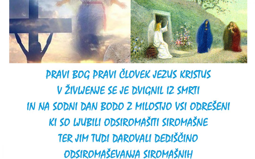 BLAGOSLOVLJENI BLAGDANI VSTAJENJA