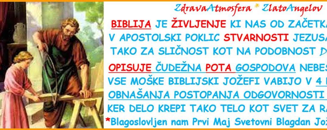 PRVI MAJ SVETOVNI BLAGDAN JOŽEFA DELAVCA